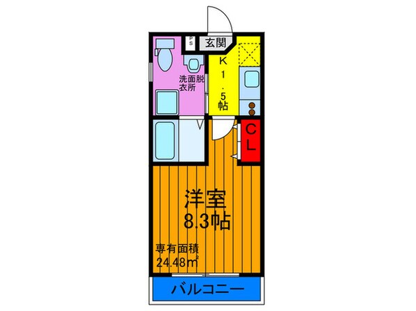 プラディオ交野の物件間取画像